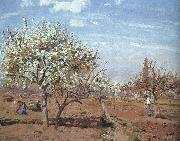 Camille Pissaro, Orchard in Bloom at Louveciennes